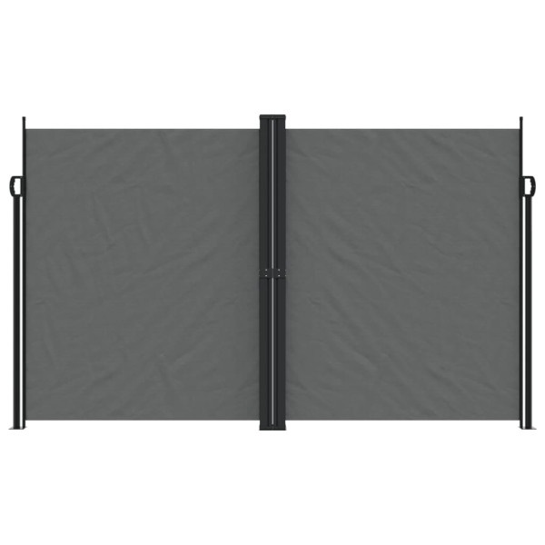 Toldo lateral retráctil gris antracita 200x1000 cm M 3