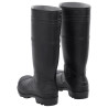 Botas de agua negro número 43 PVC 5