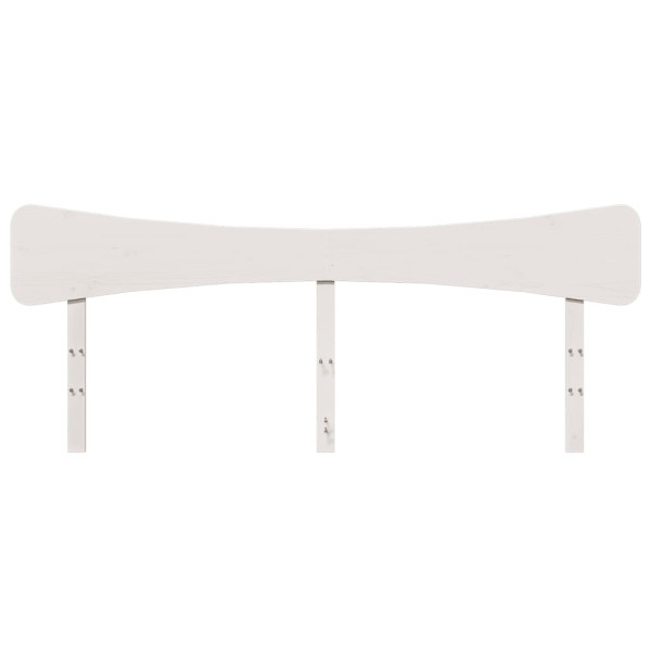 Cabecero de cama madera maciza de pino blanco 180 cm M 4