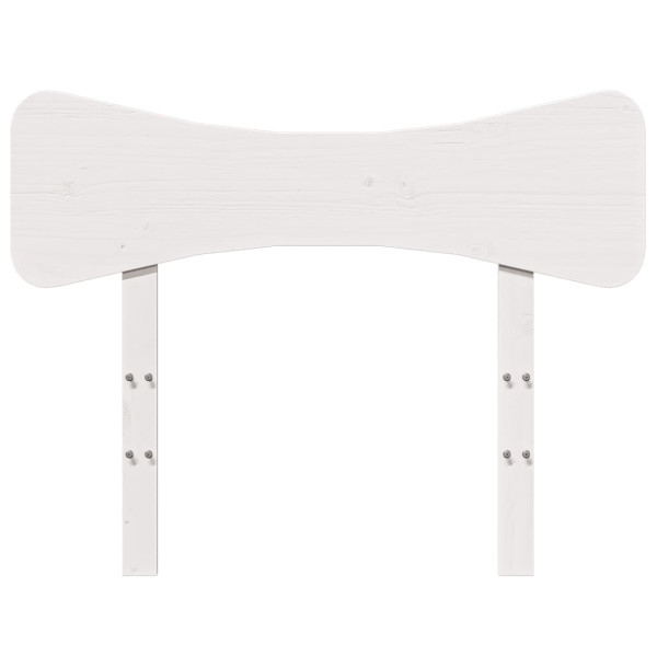 Cabecero de cama madera maciza de pino blanco 75 cm M 4