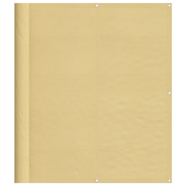 Tela de varanda 120x800 cm 100% poliéster oxford cor areia M 2