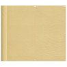 Tela de varanda 90x300 cm 100% poliéster oxford cor areia 2