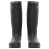 Galochas tamanho 38 PVC preto 3