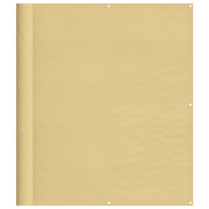 Tela de varanda 120x600 cm 100% poliéster oxford cor areia H