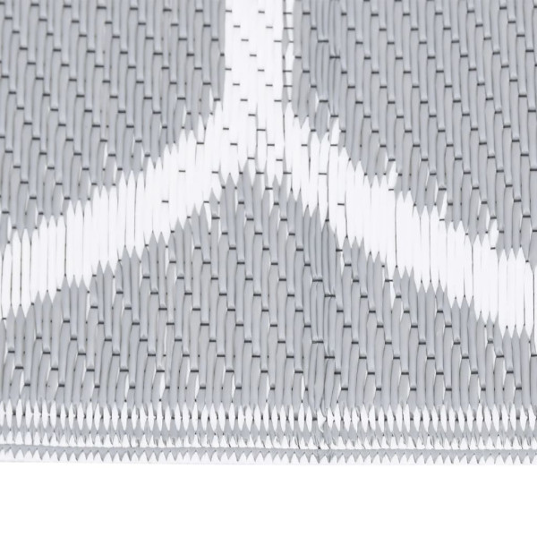 Tapete de exterior 80x250 cm ARAKIL PP cinzento M 3