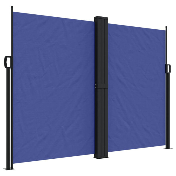 Toldo lateral retráctil azul 180x1000 cm M 2