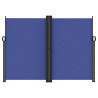 Toldo lateral retráctil azul 180x1000 cm 3