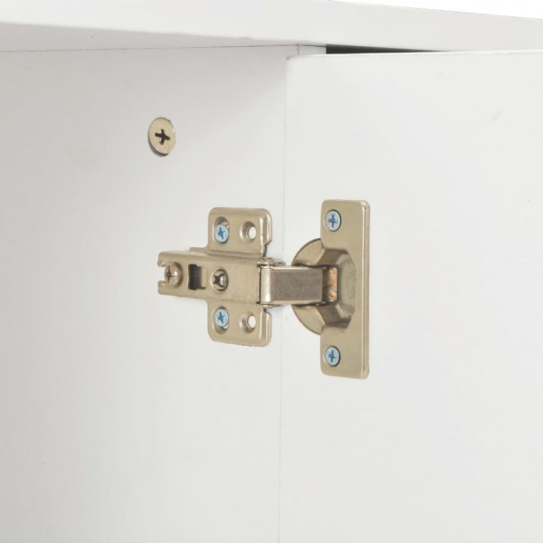 Aparador 107x35x80.5 cm branco brilhante M 3