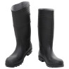 Botas de agua negro número 45 PVC 2