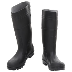 Botas de agua negro número 40 PVC H