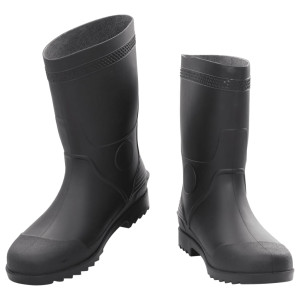 Botas de agua negro número 45 PVC H