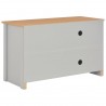Mueble para el televisor gris 95x39x58 cm 5