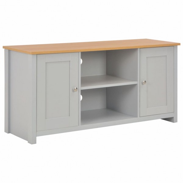 Mueble para el televisor gris 120x39x58 cm D