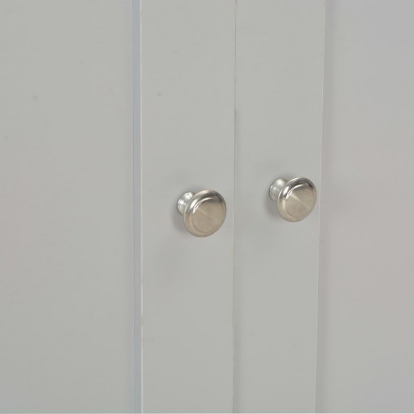 Aparador gris 112x35x81 cm M 4