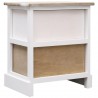 Mesitas noche 2 uds madera Paulownia blanco natural 38x28x45cm 5