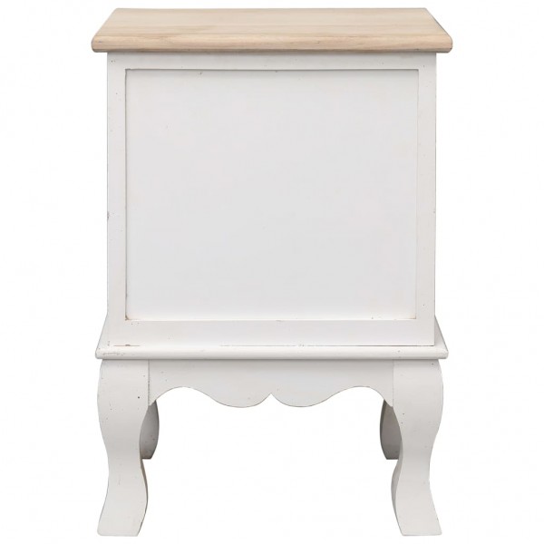 Mesa de cabeceira 35x30x50 cm madeira de paulownia M 4