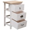 Armario auxiliar de madera de Paulownia 35x25x57 cm 4