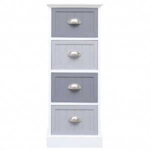 Móvel lateral 35x30x90 cm madeira de paulownia H