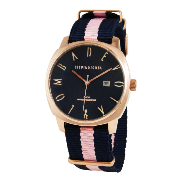 RELOJ DEVOTA & LOMBA UNISEX  DL8MSPBLPK3BU (42MM) D