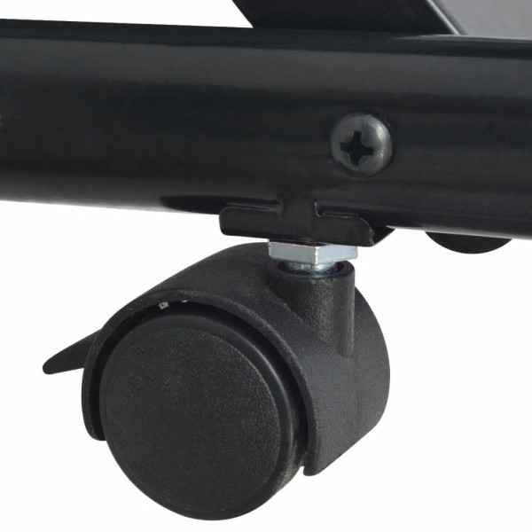 Porta-revistas A4 preto e branco 47x40x134 cm M 5