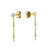 PENDIENTES ROSEFIELD MUJER ROSEFIELD JCSSCG-J255 2CM 1