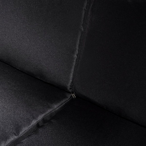 Set muebles de jardín 8 piezas y cojines ratán sintético blanco M 5