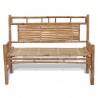 Banco de jardim 120 cm bambu 2