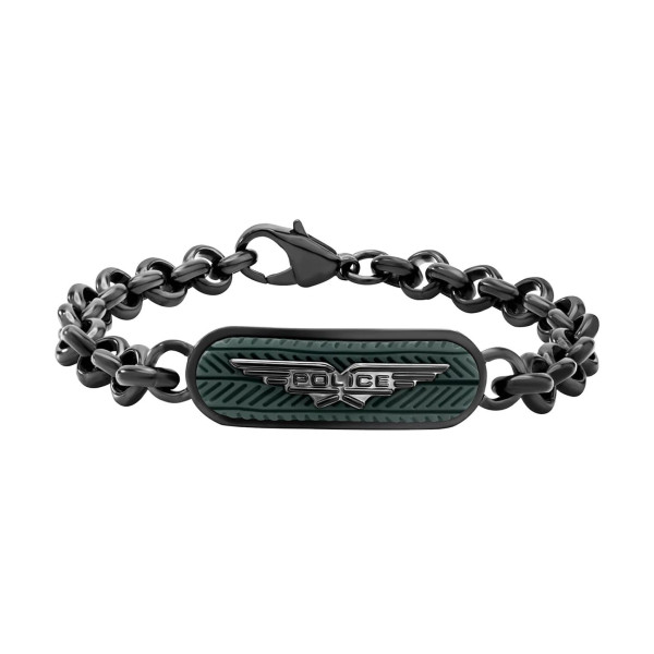 PULSERA POLICE HOMBRE POLICE PJ26401BSULGR 19CM D