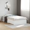 Cama con cajones madera de ingeniería blanca 90x190 cm 3