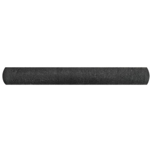 Red de privacidad HDPE negro 1.2x25 m 195 g/m² H