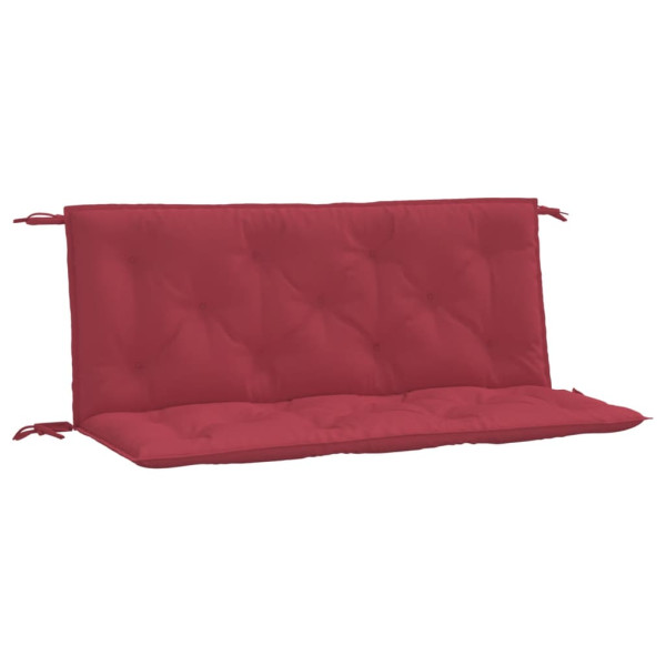 Almofadões banco jardim 2 pcs tecido oxford vermelho tinto M 2