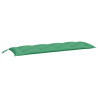 Almofadões banco jardim 2 pcs 150x50x7cm tecido oxford verde 3