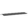 Almofadões banco jardim 2pcs 200x50x7cm tecido oxford antracite 4