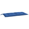 Almofadões p/ banco jardim 2 pcs 100x50x7 cm oxford azul royal 4