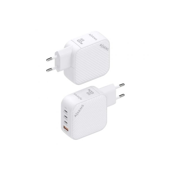 Cargador Gan de Pared Aisens ASCH-100W4P028-W blanco M 3