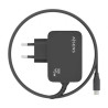 Cargador gan de pared aisens asch-1pd45wl032-bk/ 1xusb tipo-c + cable 1.8m/ 45w 3