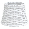 Abajur Ø20x15 cm vime branco 2