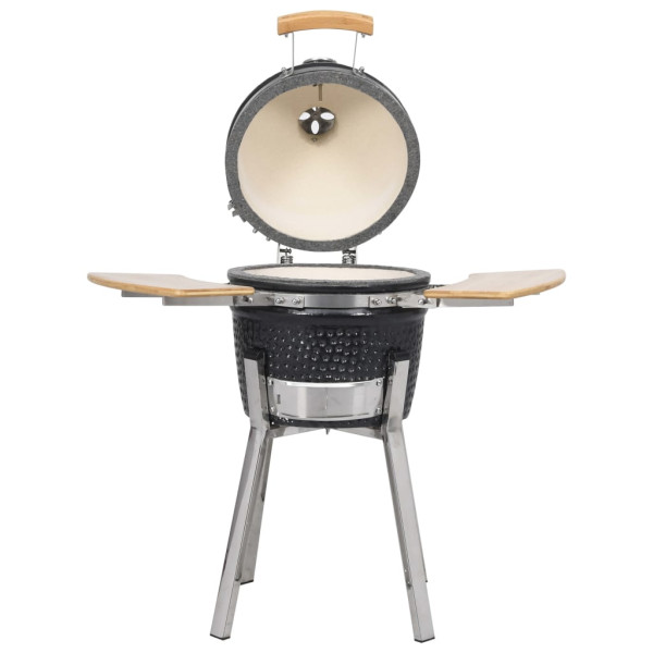 Kamado churraqueira fumadora de cerâmica 81 cm M 2