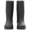 Botas de agua negro número 38 PVC 3