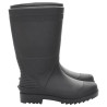 Botas de agua negro número 40 PVC 4