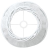 Abajur Ø15x12 cm vime branco 5