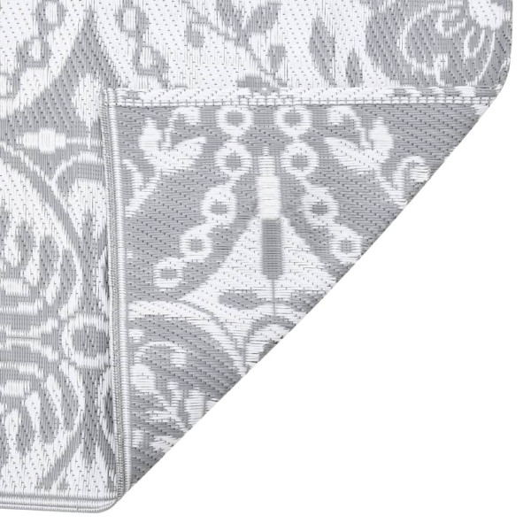 Alfombra de exterior PP gris claro 80x250cm M 4