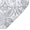 Tapete de exterior 80x250 cm ARAKIL PP cinzento-claro 4