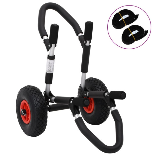 Carrito plegable de kayak aluminio 45 kg D