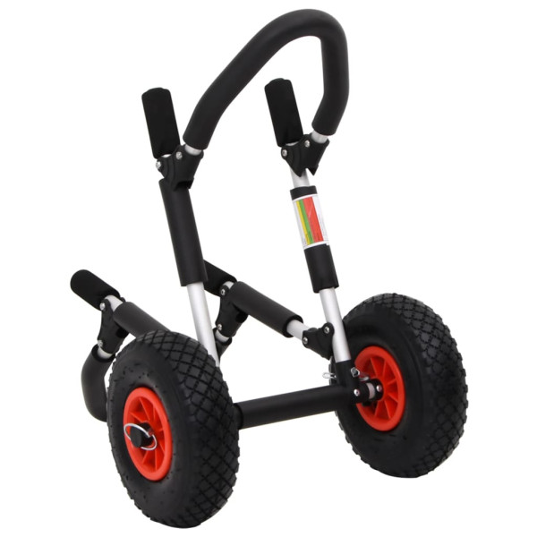 Carrito plegable de kayak aluminio 45 kg M 5