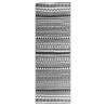 Alfombra de exterior PP negra 80x250 cm 2