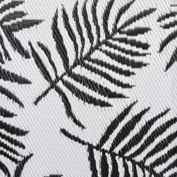 Tapete exterior preto PP 80x250 cm M 5