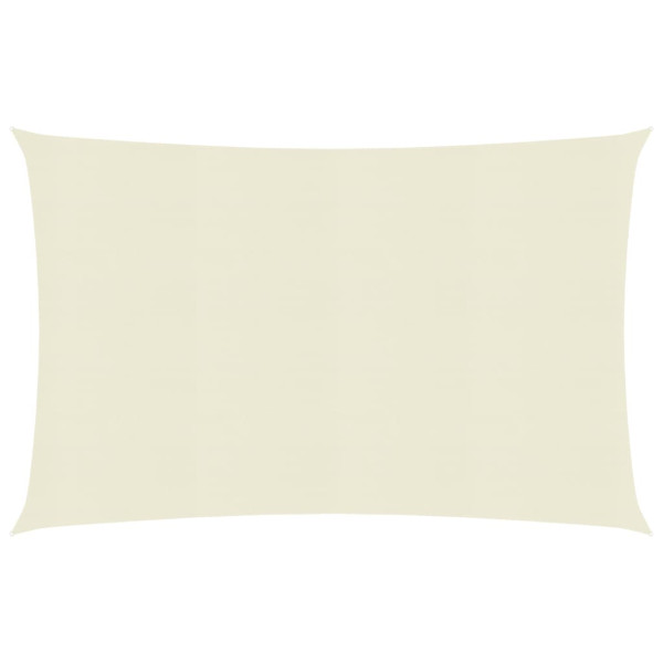 Toldo de vela crema HDPE 160 g/m² 3x6 m D