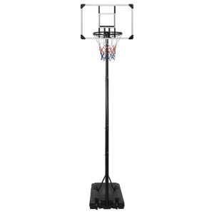 Tabela de basquetebol 280-350 cm policarbonato transparente H
