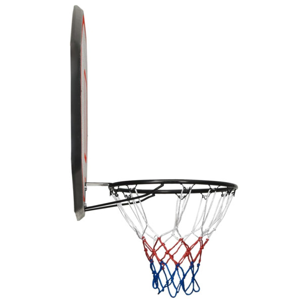 Tabela de basquetebol 109x71x3 cm polietileno preto M 3